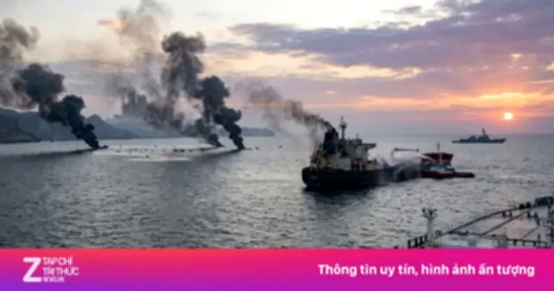 Mỹ Tuyên Bố Đánh Chìm Hơn 30 Tàu Iran, Xung Đột Trung Đông Leo Thang Sang Ngày Thứ 6