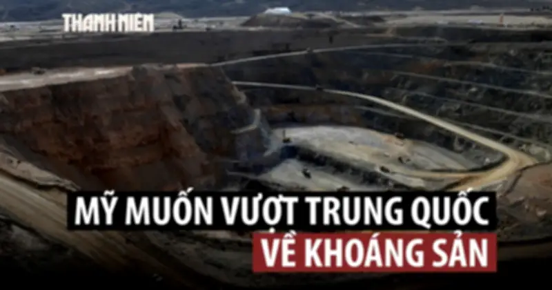 Mỹ đẩy mạnh tái chế khoáng sản để giảm phụ thuộc vào Trung Quốc