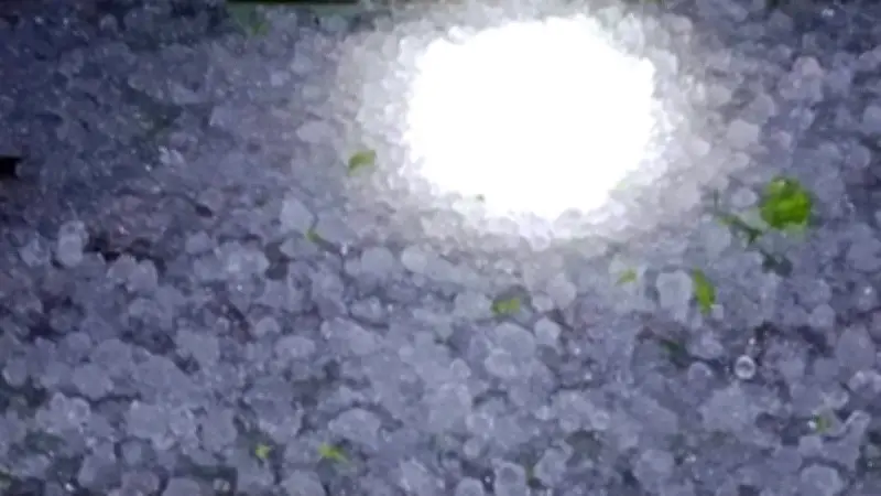 Mưa đá dày đặc tàn phá miền quê, hàng trăm hộ dân chịu thiệt hại nặng nề