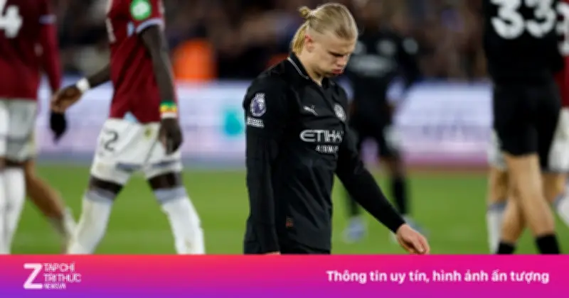 Man City Hòa West Ham 1-1: Dấu Hiệu Kết Thúc Cuộc Đua Vô Địch Premier League?