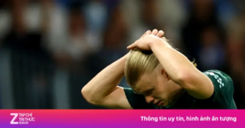 Man City Thảm Bại 0-3 Trước Real Madrid, Haaland Nhận Điểm 4 Thấp Nhất