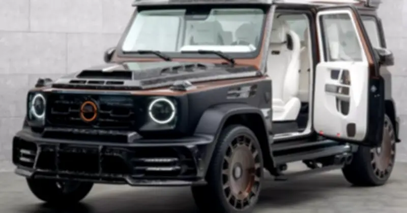 Mansory Gronos Coupe EVO C: Siêu Phẩm Độc Nhất Vô Nhị Từ Mercedes-Benz G-Class