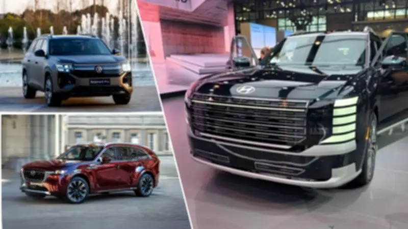 Mazda CX-90 Chốt Giá 2,479 Tỷ Đồng, Cạnh Tranh Với Volkswagen Teramont Và Hyundai Palisade