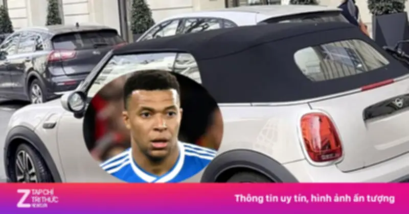 Mbappe Gây Ngỡ Ngàng Khi Lái Xe Mini Cooper Giản Dị Trên Phố Paris