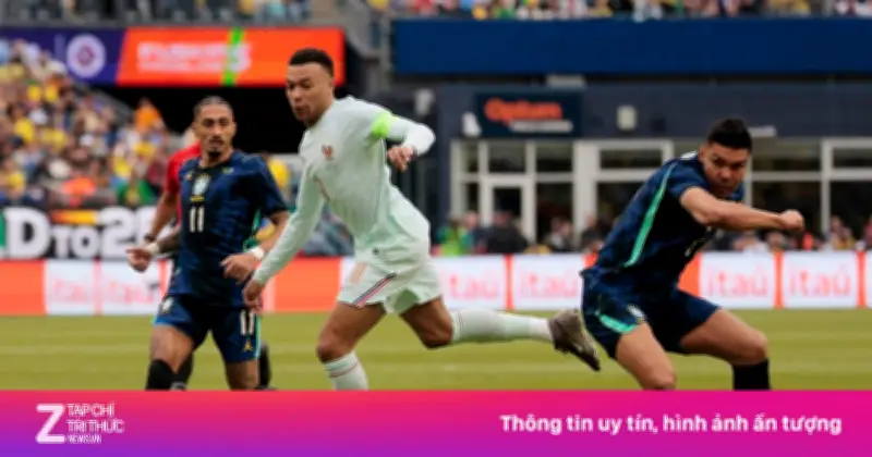 Mbappe Áp Sát Kỷ Lục Ghi Bàn Tuyển Pháp Sau Chiến Thắng Trước Brazil