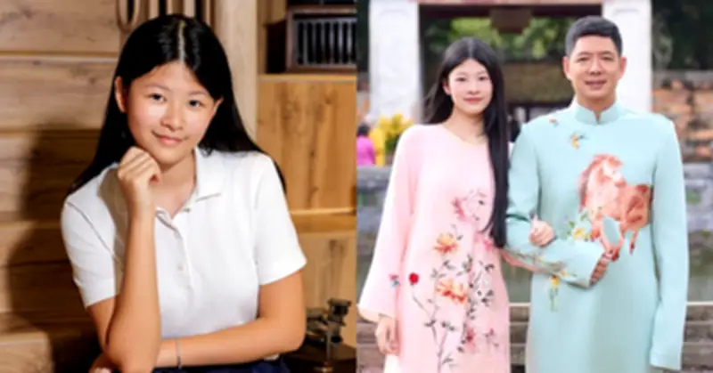 MC Bình Minh đưa gia đình du xuân, con gái lớn An Nhiên gây chú ý với ước mơ kiến trúc sư