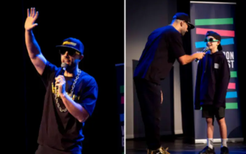 MC Grammar Thiết Lập Kỷ Lục Thế Giới Với Lớp Học Rap Cho 859 Học Sinh Tại London