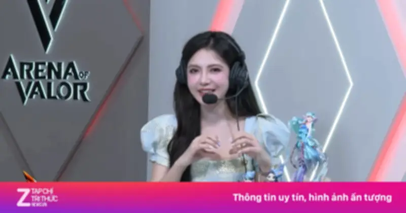 MC Tú Linh tái xuất ấn tượng tại Đấu Trường Danh Vọng Liên Quân Mobile