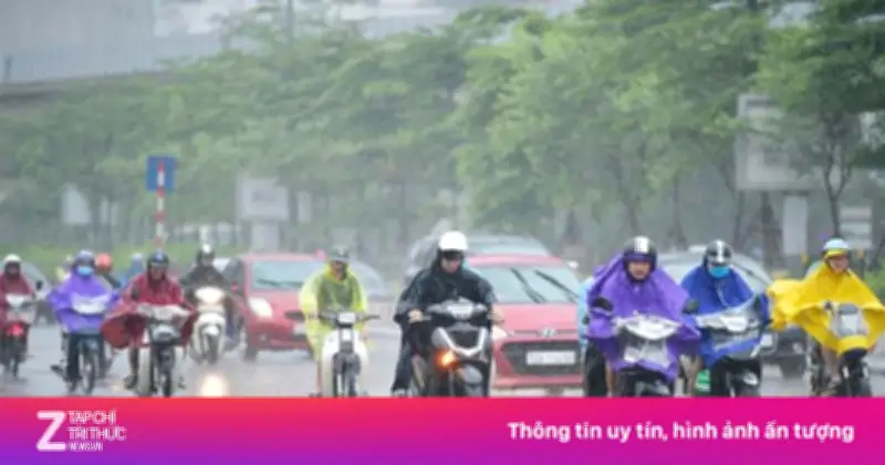 Miền Bắc Đón Mưa Kéo Dài Từ Đêm Nay, Nhiệt Độ Giảm 2-3 Độ