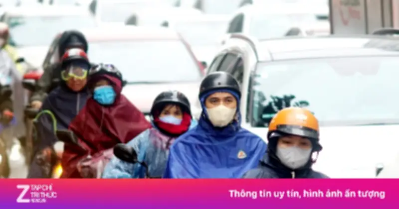 Miền Bắc tiếp tục mưa dông, nhiệt độ giảm sâu, thời tiết chuyển mát