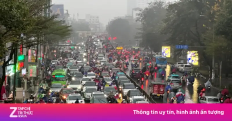 Miền Bắc và Hà Nội sắp đón mưa phùn, mưa nhỏ vào cuối tuần