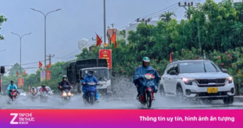 Miền Trung chuẩn bị đón đợt mưa dài ngày, nhiều tỉnh thành ảnh hưởng