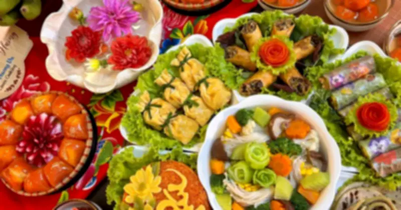 Mâm Cúng Rằm Tháng Giêng: Từ Món Chay Thanh Tịnh Đến Cỗ Mặn Đầy Màu Sắc