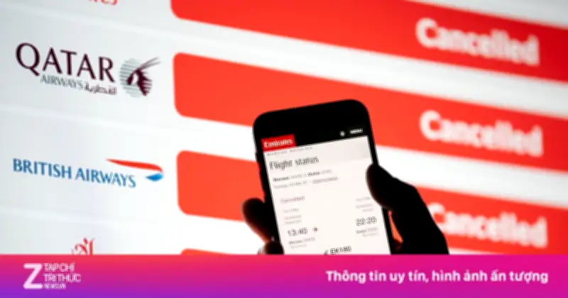 Mạng bay Trung Đông rối loạn nghiêm trọng, khôi phục hoạt động là bài toán nan giải