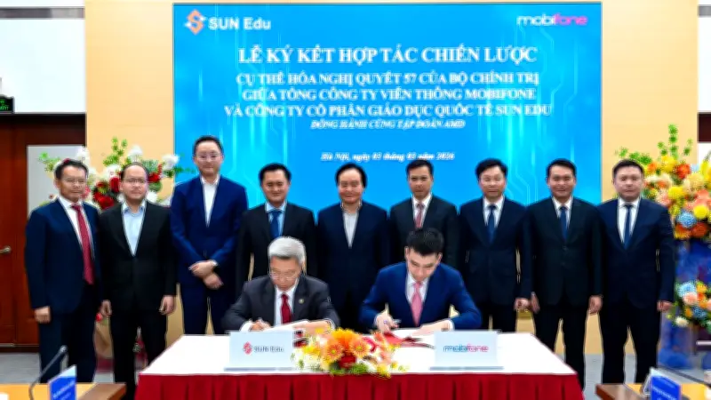 MobiFone và Sun Edu ký kết hợp tác chiến lược, thúc đẩy đào tạo nhân lực AI và bán dẫn
