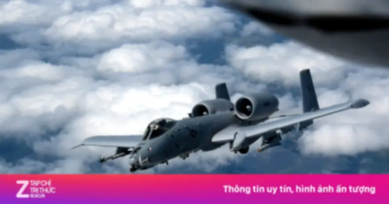 Máy Bay A-10 Warthog Của Mỹ Chứng Tỏ Vai Trò Then Chốt Ở Eo Biển Hormuz