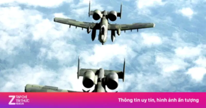 Máy bay 'bà già' A-10 Warthog của Mỹ chứng minh giá trị ở eo biển Hormuz