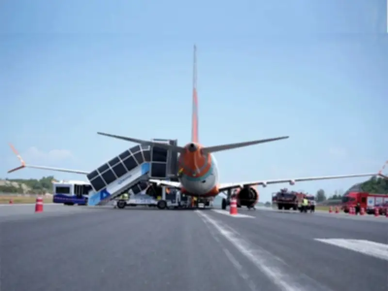 Máy bay Boeing 737-800 của hãng hàng không Ấn Độ gặp sự cố khi hạ cánh tại Thái Lan