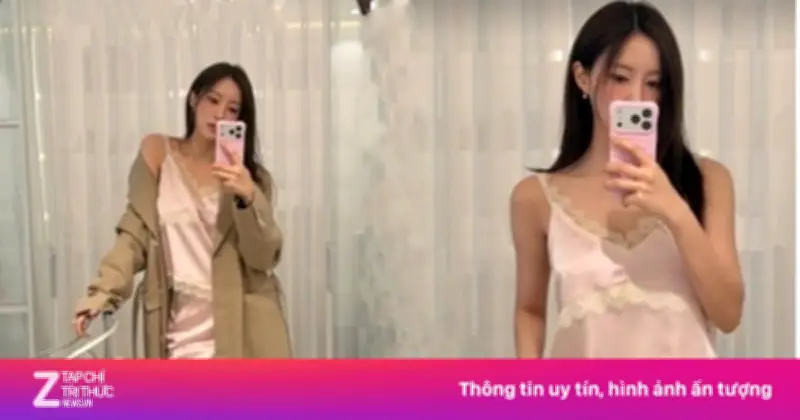 Nữ ca sĩ Hàn Quốc Hyomin gây sốc khi mặc đồ ngủ ra sân bay