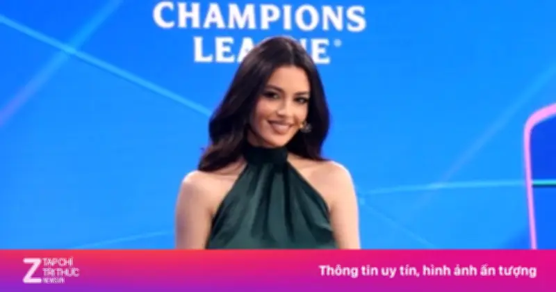 Nữ MC Champions League Eva Murati Gây Sốt Mạng Xã Hội Với Hình Ảnh Cuốn Hút