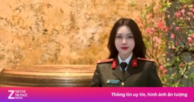 Nữ Thượng Úy 9X Cù Thị Châm Anh: Gương Mặt Trẻ Công An Thủ Đô Tiêu Biểu Với Sáng Kiến AI