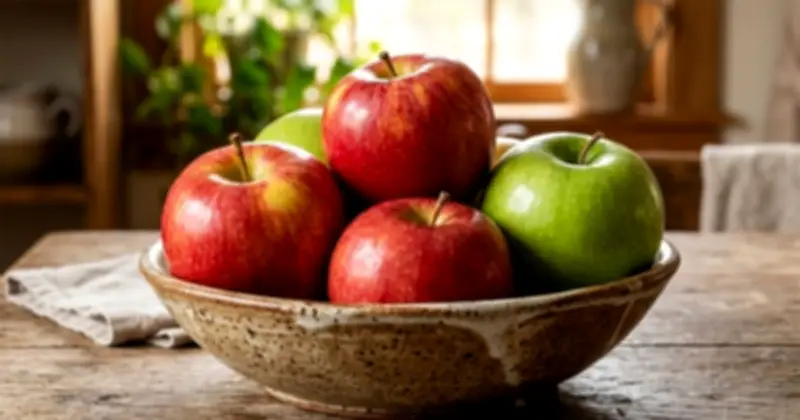 Ăn Táo Mỗi Ngày Giúp Giảm Nguy Cơ Bệnh Tim Và Huyết Áp Cao