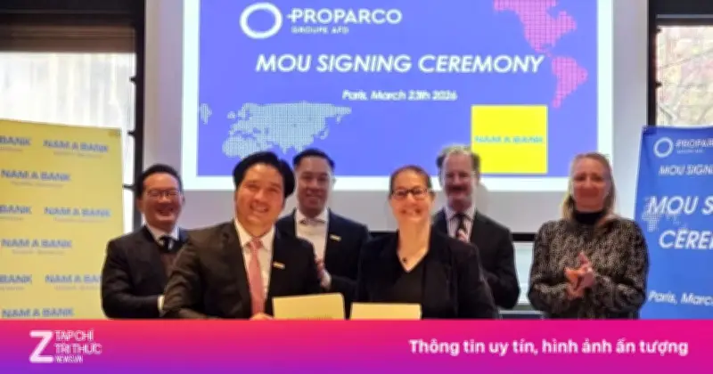 Nam A Bank và Proparco ký kết hợp tác chiến lược thúc đẩy tài chính xanh tại Việt Nam