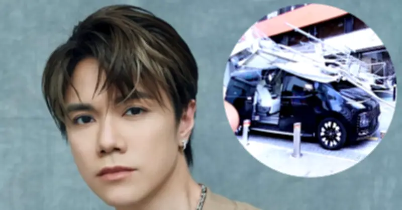 Nam ca sĩ 45 tuổi thoát nạn thần kỳ khi gian giao sập trúng xe tải