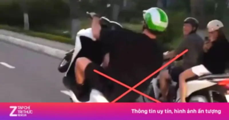 Nam Thanh Niên Ngoại Quốc Bị Xử Phạt Vì 'Bốc Đầu' Mô Tô Trên Đường Phố Đà Nẵng