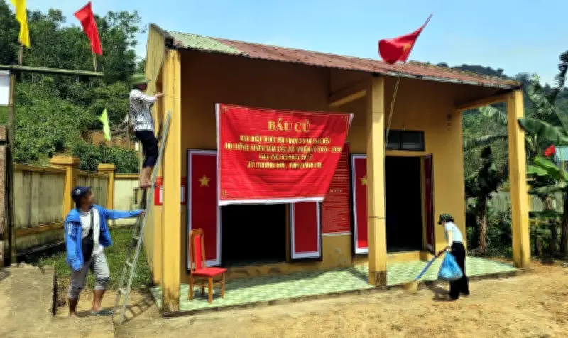 Đồng bào Bru - Vân Kiều tại Quảng Trị tích cực chuẩn bị cho ngày bầu cử sớm