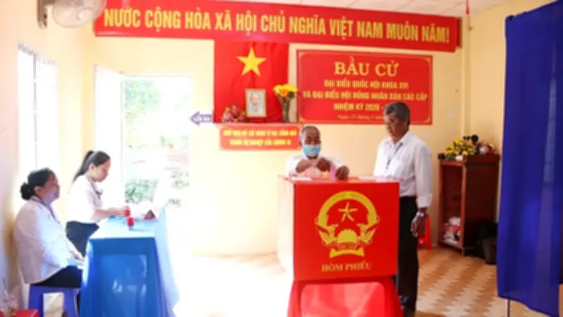 Đồng bào Khmer Vĩnh Long nô nức đi bầu cử, gửi gắm kỳ vọng vào đại biểu