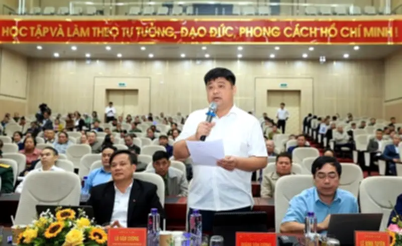 Ứng cử viên Quốc hội khóa XVI tại Điện Biên trình bày chương trình hành động trước cử tri