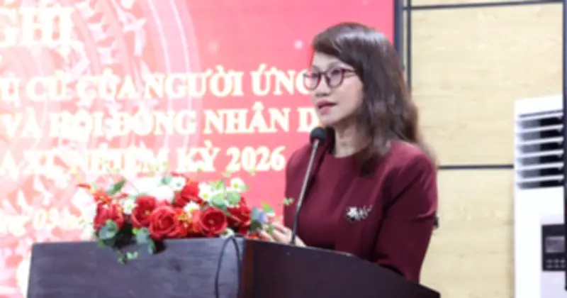 Ứng Cử Viên Quốc Hội Nguyễn Thị Thanh Mai Cam Kết Lắng Nghe Cử Tri Và Thúc Đẩy Giáo Dục