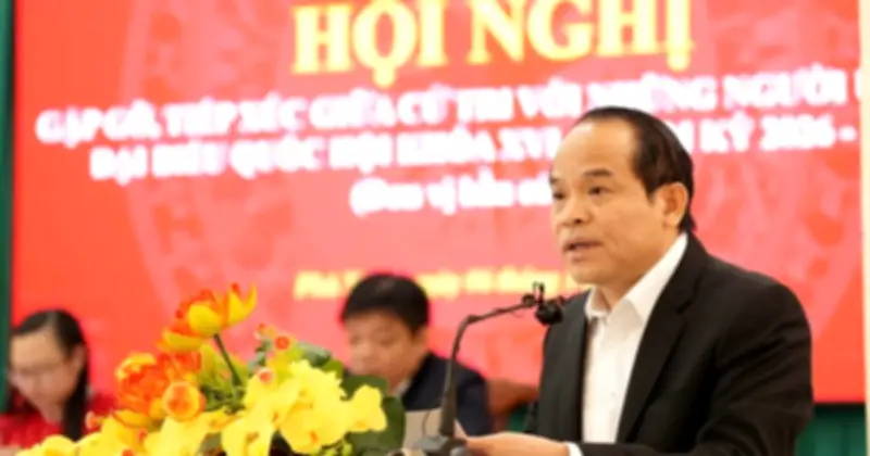 Ứng Cử Viên Quốc Hội Tiếp Xúc Cử Tri TP.Huế, Cam Kết Chống Tham Nhũng Và Phát Triển Đô Thị Di Sản