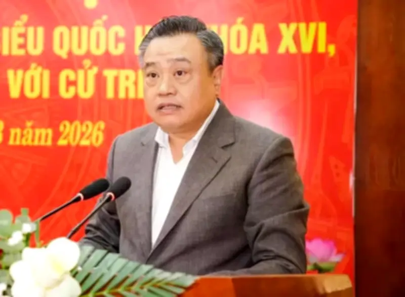 Ứng Cử Viên Trần Sỹ Thanh Cam Kết Phục Vụ Nhân Dân Tại Hội Nghị Tiếp Xúc Cử Tri Lạng Sơn