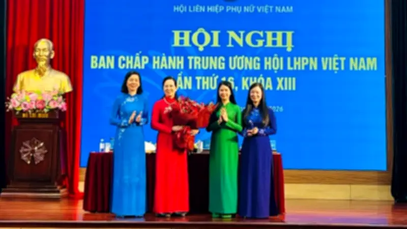 Đồng chí Lê Thị Thủy được bầu làm Chủ tịch Hội Liên hiệp Phụ nữ Việt Nam nhiệm kỳ 2022-2027