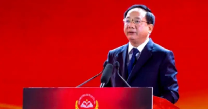 Đồng chí Trịnh Văn Quyết nhấn mạnh vai trò sách tại Lễ trao Giải thưởng Sách quốc gia lần thứ 8