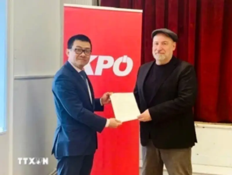 Đảng Cộng sản Áo ủng hộ khát vọng vươn mình của dân tộc Việt Nam