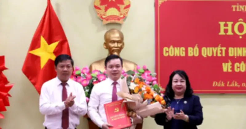 Ông Đỗ Hữu Huy được chỉ định giữ chức Bí thư Đảng ủy UBND tỉnh Đắk Lắk