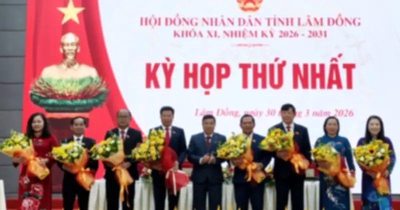 Ông Lưu Văn Trung Tái Đắc Cử Chủ Tịch HĐND Tỉnh Lâm Đồng Nhiệm Kỳ Mới 2026-2031