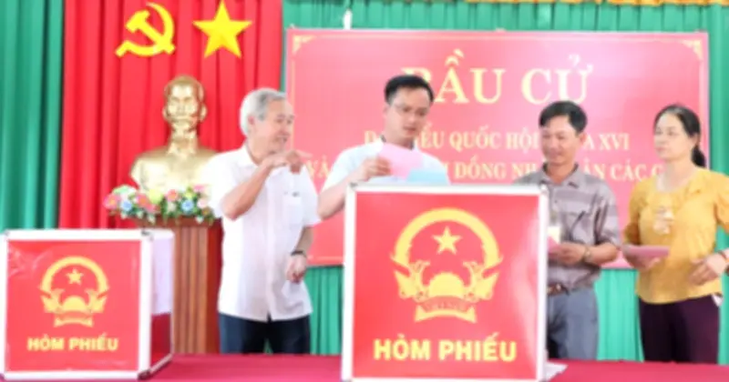 Đồng Nai: Nỗ lực đưa thông tin bầu cử đến người yếu thế tại xã Đăk Nhau