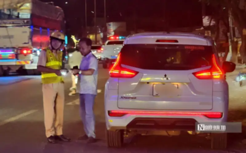 Đồng Nai tăng cường kiểm soát nồng độ cồn ban đêm, xử lý nghiêm hàng chục vi phạm