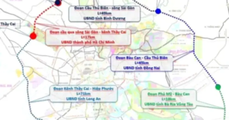 Đồng Nai đẩy nhanh tiến độ dự án đường Vành đai 4 TP.HCM, khởi công tháng 6.2026