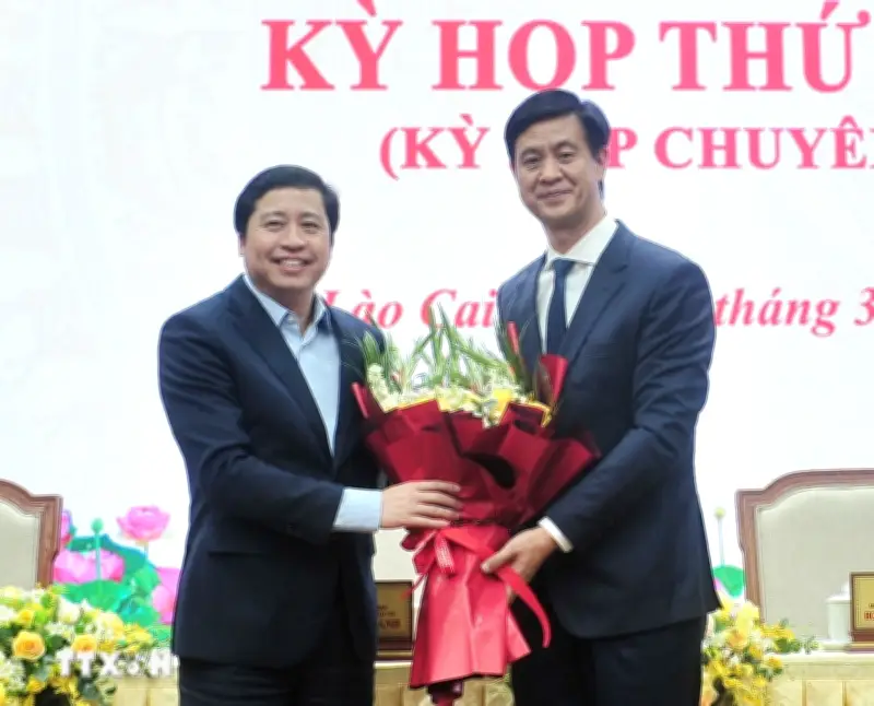 Ông Phan Trung Ba Được Bầu Giữ Chức Phó Chủ Tịch Ủy Ban Nhân Dân Tỉnh Lào Cai