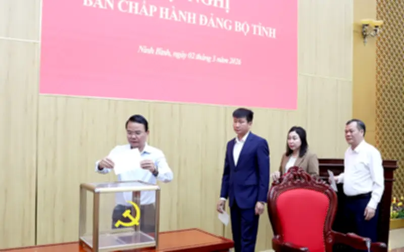 Ông Trần Huy Tuấn Được Bầu Giữ Chức Bí Thư Tỉnh Ủy Ninh Bình Nhiệm Kỳ 2025-2030