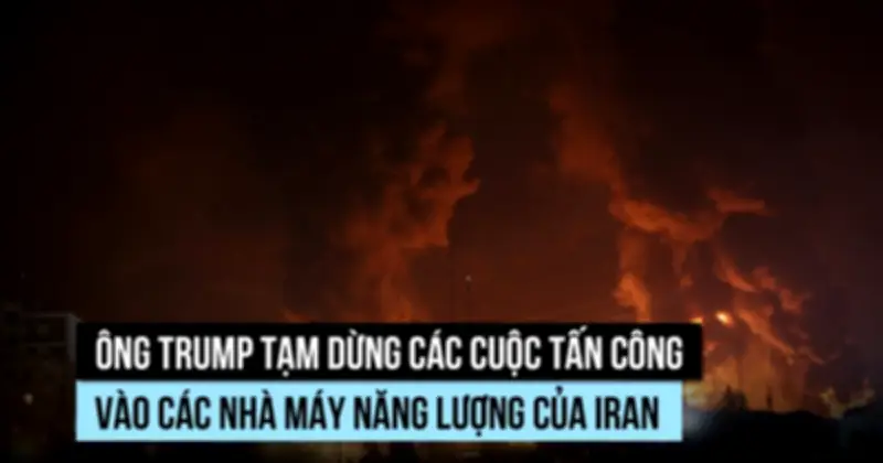 Ông Trump tạm dừng tấn công Iran 10 ngày, đàm phán hòa bình qua Pakistan