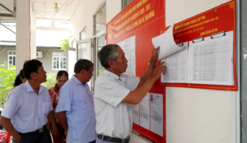 Đảng viên cơ sở: Lực lượng tiên phong trong tuyên truyền về bầu cử