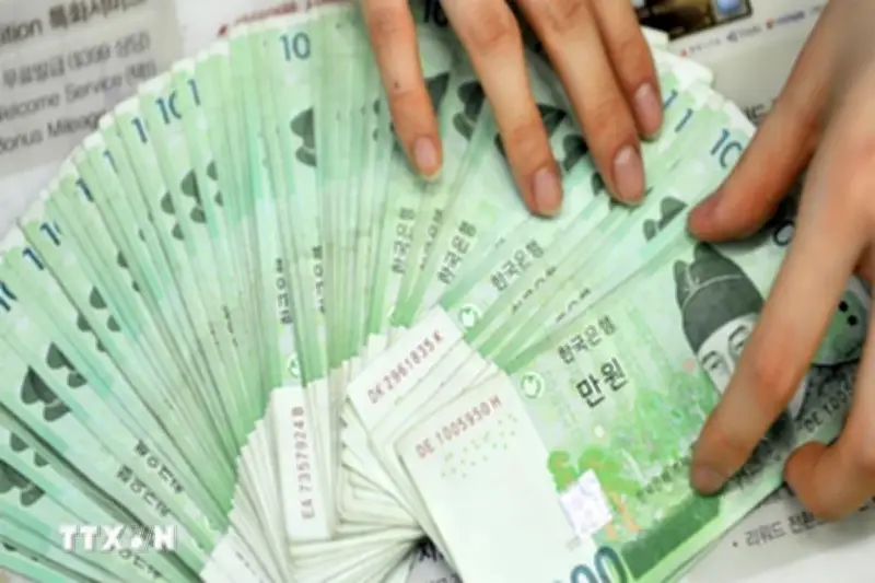 Đồng Won Hàn Quốc xuống mức thấp nhất trong 17 năm qua