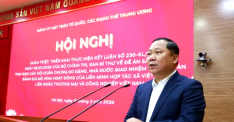 Đảng ủy MTTQ triển khai Kết luận 230 về sắp xếp 29 hội quần chúng