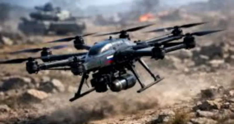 Nga sản xuất hàng loạt UAV Vorobey-15, octocopter đa năng tải trọng 15kg